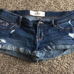 Hollister denim shorts